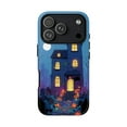 thumbnail image 1 of Haunted House Halloween Mansion Spooky Night Scene Phone Case 17 16 15 14 13 12 11 Pro Max, 1 of 2