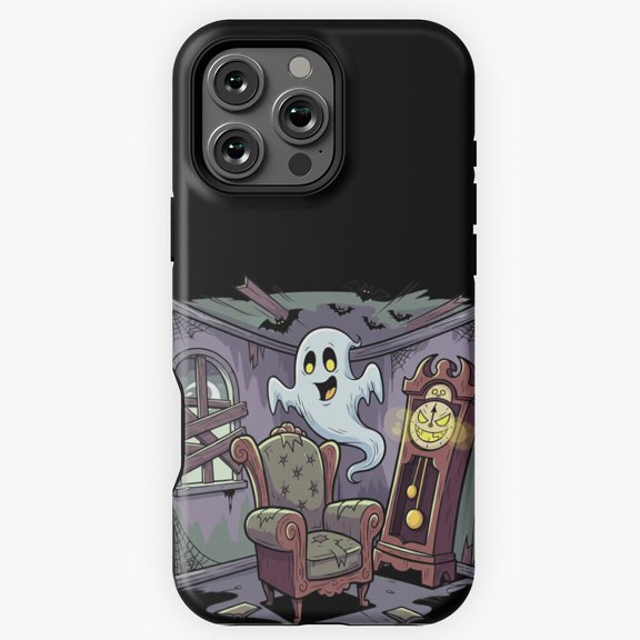 Haunted House Iconically Creepy Phone Case for iPhone 16 15 14 13 12 11 Pro Max M5902460
