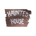 thumbnail image 1 of Haunted House Wall Plaque, 1 of 1