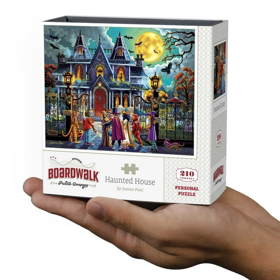 Haunted House by Boardwalk - Personal Puzzle - 9x11 210 pc