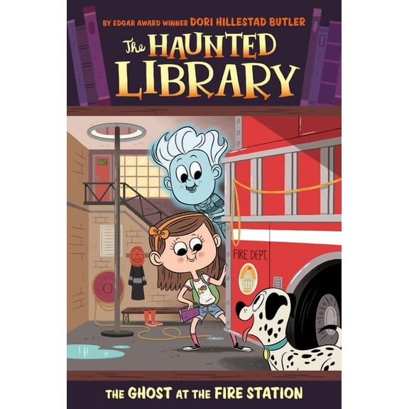 Haunted Library The Ghost at the Fire Station, Book 6, (Paperback)