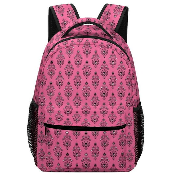 Haunted Mansion Backpack Men Women Teenage Daypack College Canvas Bags Lightweight