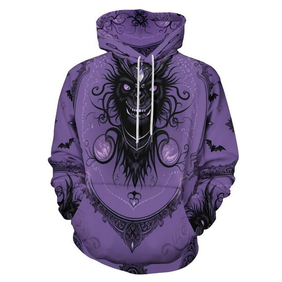 Haunted Mansion Men's Women Vintage 3D Hooded Sweatshirt - All-Season Loose Fit Streetwear