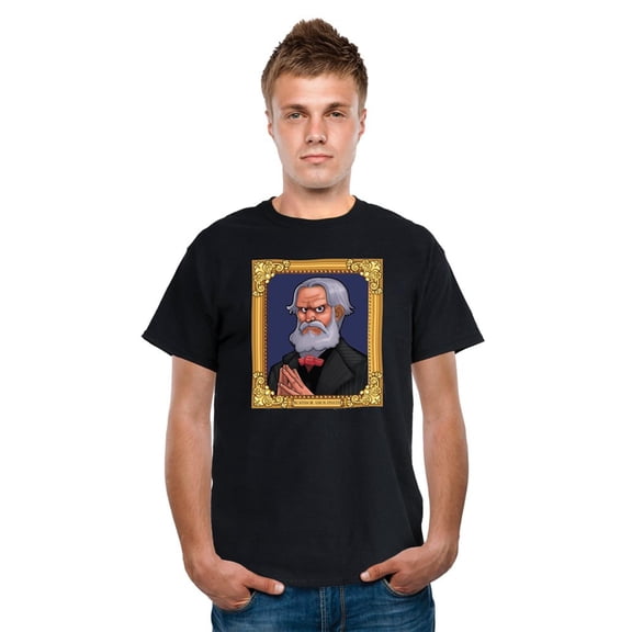 Loftus International Digital Dudz Haunted Mansion Portrait Adult T-Shirt | X-Large Unisex