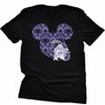 thumbnail image 1 of Haunted Mansion Shirt Adult Women Ladies Ghostly Haunted House Tshirt (Black, 3X Large), 1 of 5