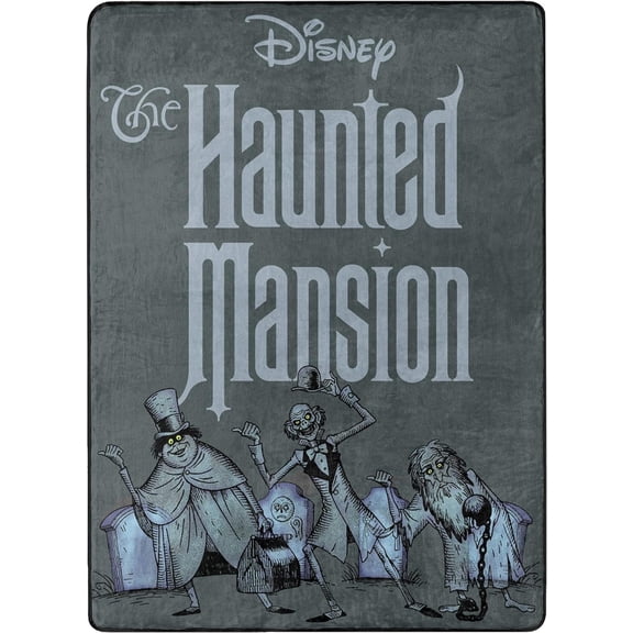 Haunted Mansion Soft Silky Fleece Throw 46"x60" Kids Blanket