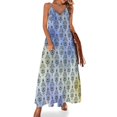thumbnail image 1 of Haunted Mansion Watercolor Sleeveless Dress Loose Women's Dress Dresses Luxury Evening Dresses, 1 of 9
