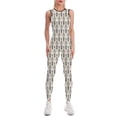 thumbnail image 1 of Haunted Mansion Women's One Piece Yoga Jumpsuits Leggings Playsuit Gym Suit Fitness Running Athletic Clothes Gym Wear Set, 1 of 6