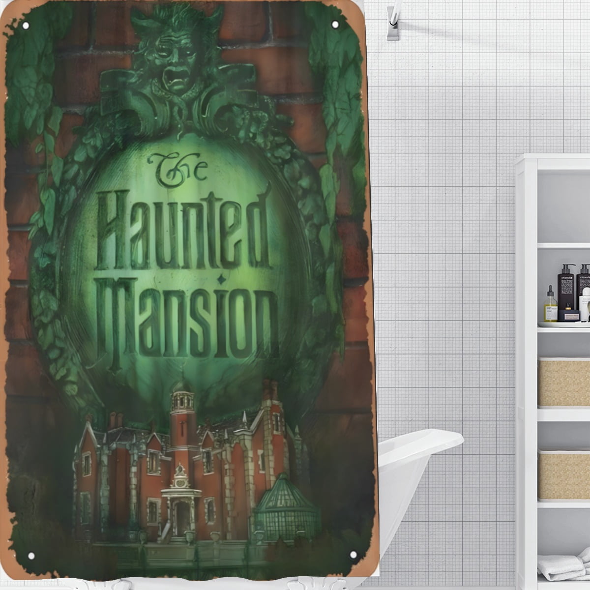 Haunted Mansion Shower Curtainnull