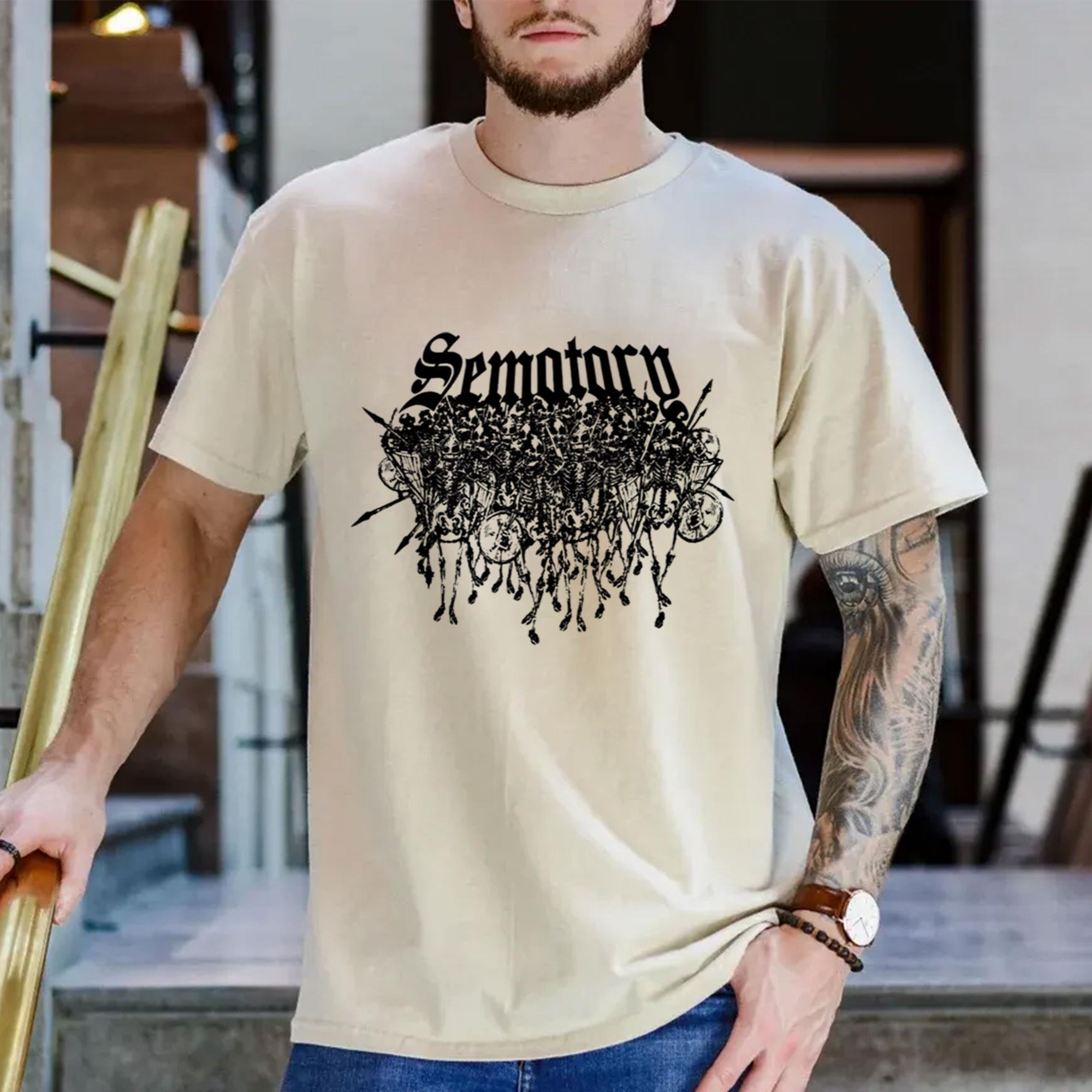 Haunted Mound Sematary Skellingtons Album Tour Merch T-Shirt - All ...