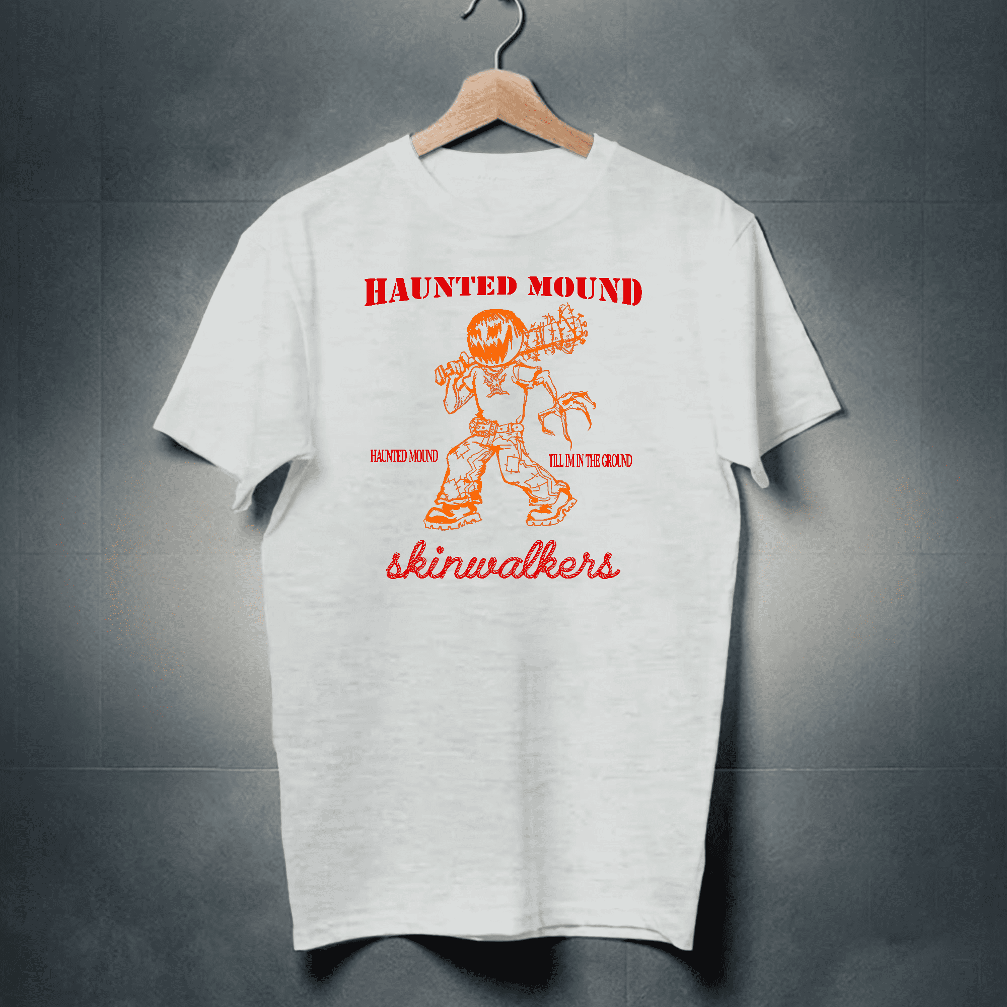 Haunted Mound Skinwalkers Sematary Album Tour Merch T-Shirt - All Sizes ...