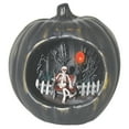 thumbnail image 1 of Sunstar 9" Pumpkin Lamp with Haunted Scene Decoration, 1 of 1