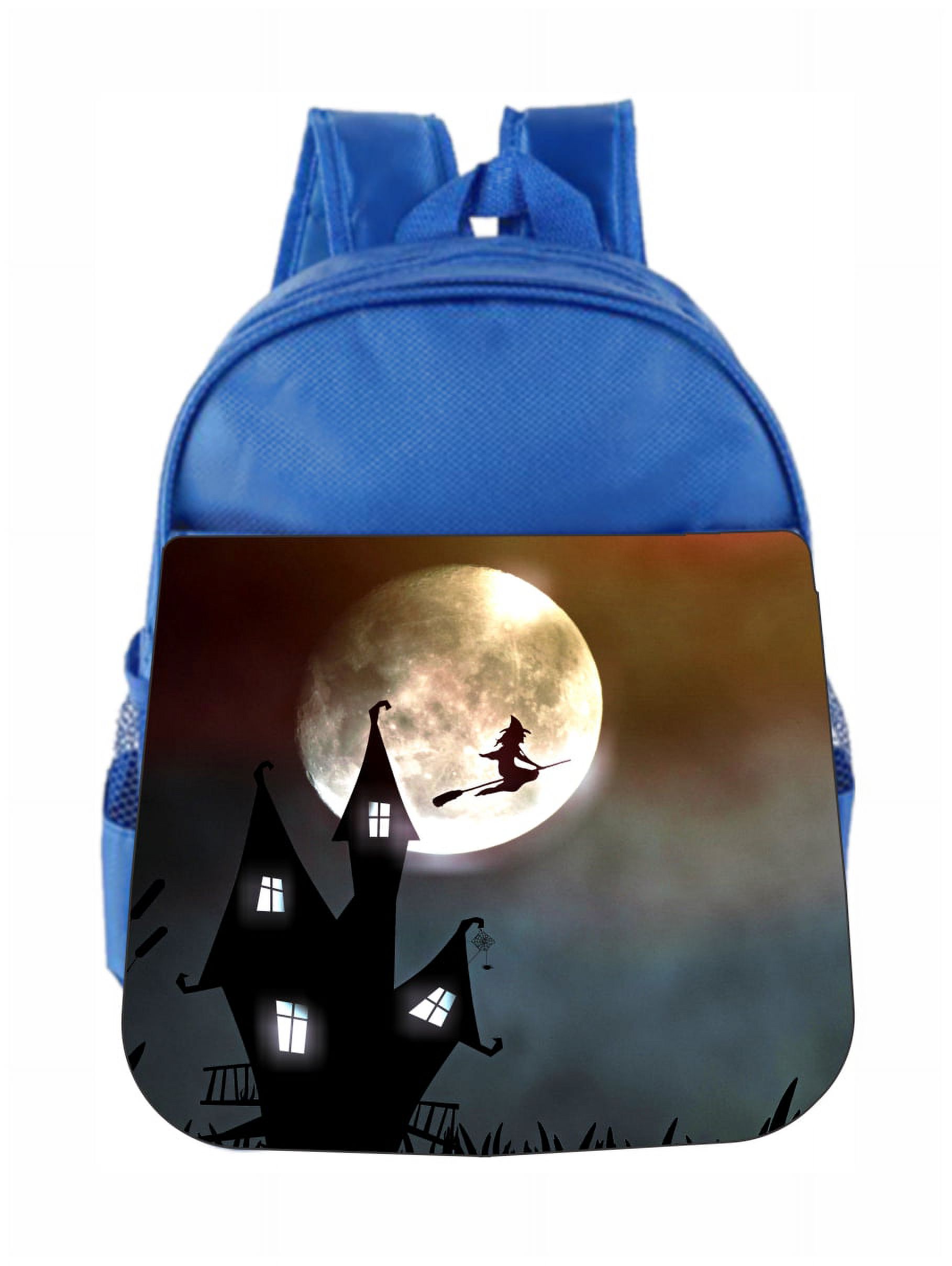 Haunted Scene Witch Kids Backpack Toddler - image 1 of 4