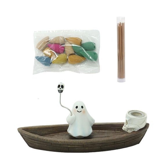 Haunted Ship Resin Statue Scented Decoration Handmade Art Piece For Living Room Bedroom