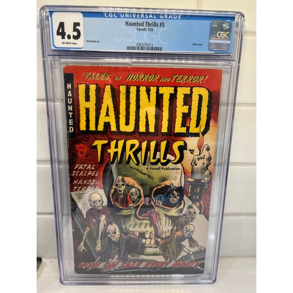 Haunted Thrills #5 - CGC 4.5 Comic Book