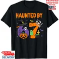thumbnail image 1 of Haunted by 67 – Funny Six Seven Meme 6 7 Halloween Costume T-Shirt, Unisex Tee, 1 of 4
