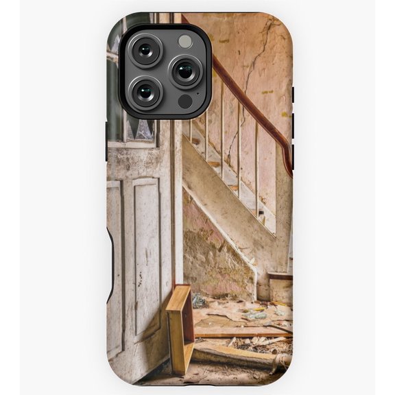 Haunted house halloween art GA4070 Phone Case for iPhone 11 to 17 Pro Max