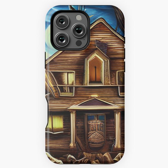 Haunted house spooky halloween Phone Case for iPhone 16 15 14 13 12 11 Pro Max M5902702