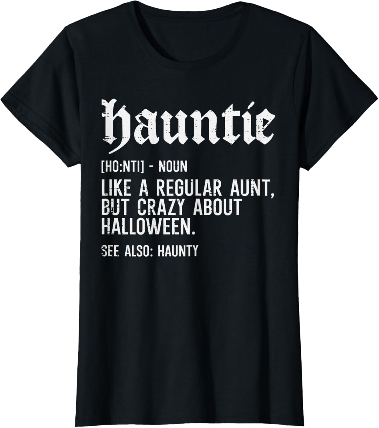 Awesome Auntie Halloween Costume T Shirt