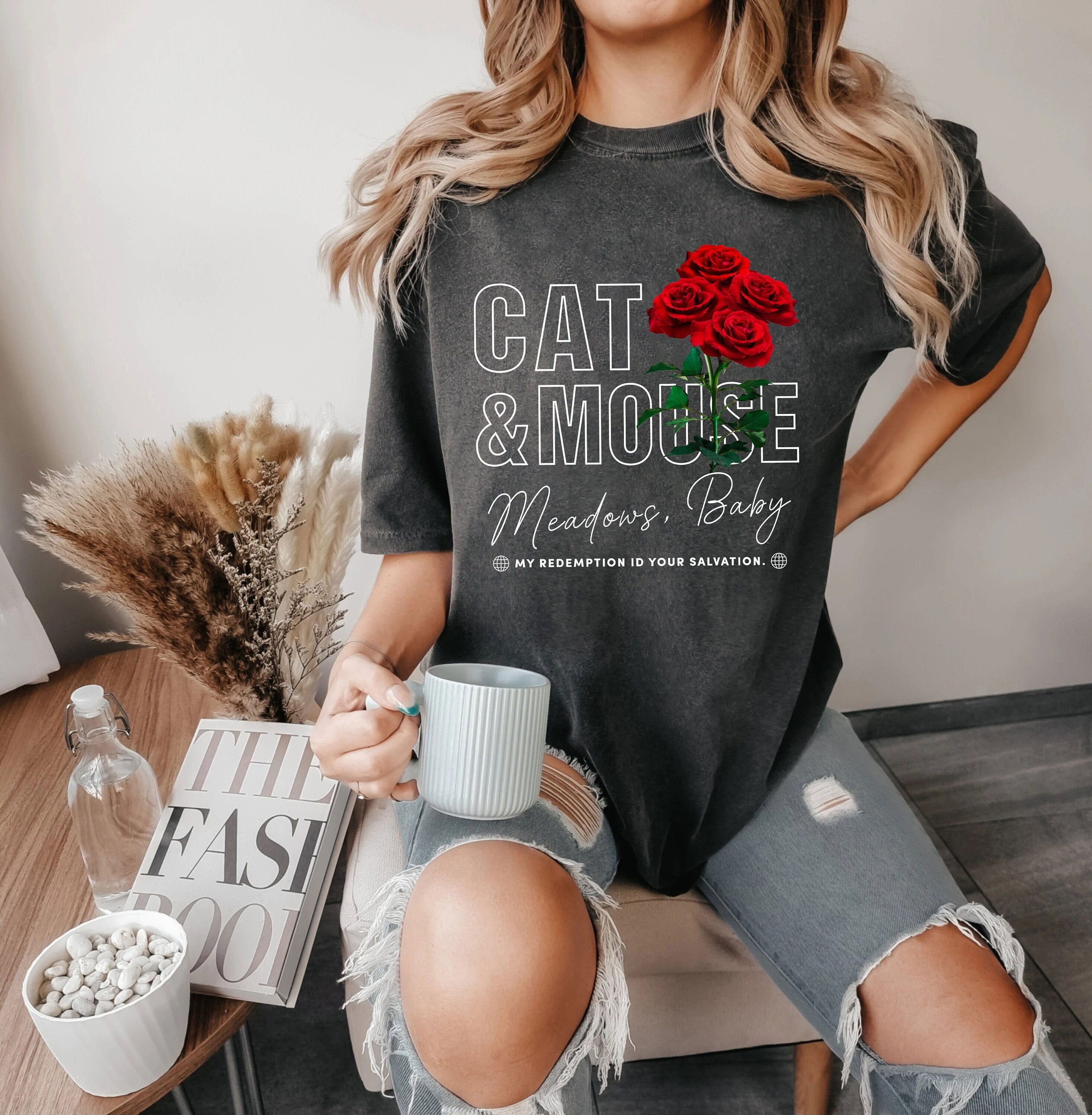 Haunting Adeline Cat & Mouse Duet Shirt, Meadows Baby Shirt, Dark Romance Spicy Book Tee, Book