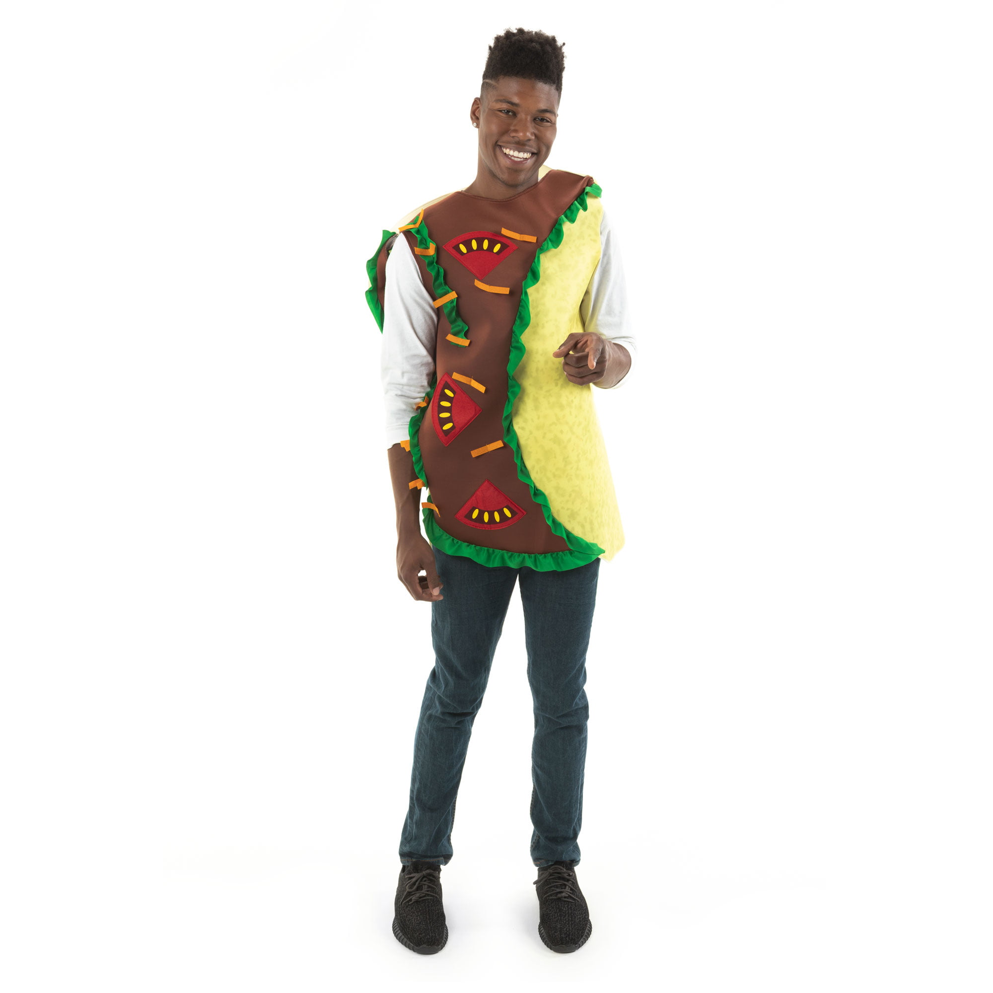 Men Hamburger Sandwich Mexican Food Taco Costume Carnival, 59% OFF