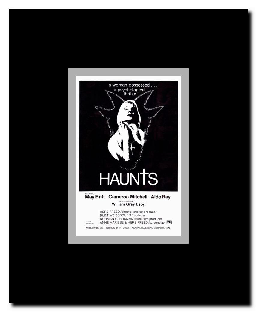 Haunts Framed Movie Poster