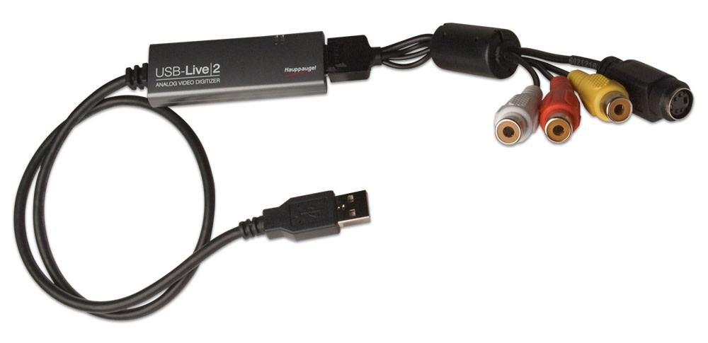 Hauppauge USB-Live2 Analog Video Digitizer, Black - image 1 of 2