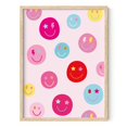 thumbnail image 1 of Haus And Hues Smiley Face 12" x 16" Framed Art Print, 1 of 6