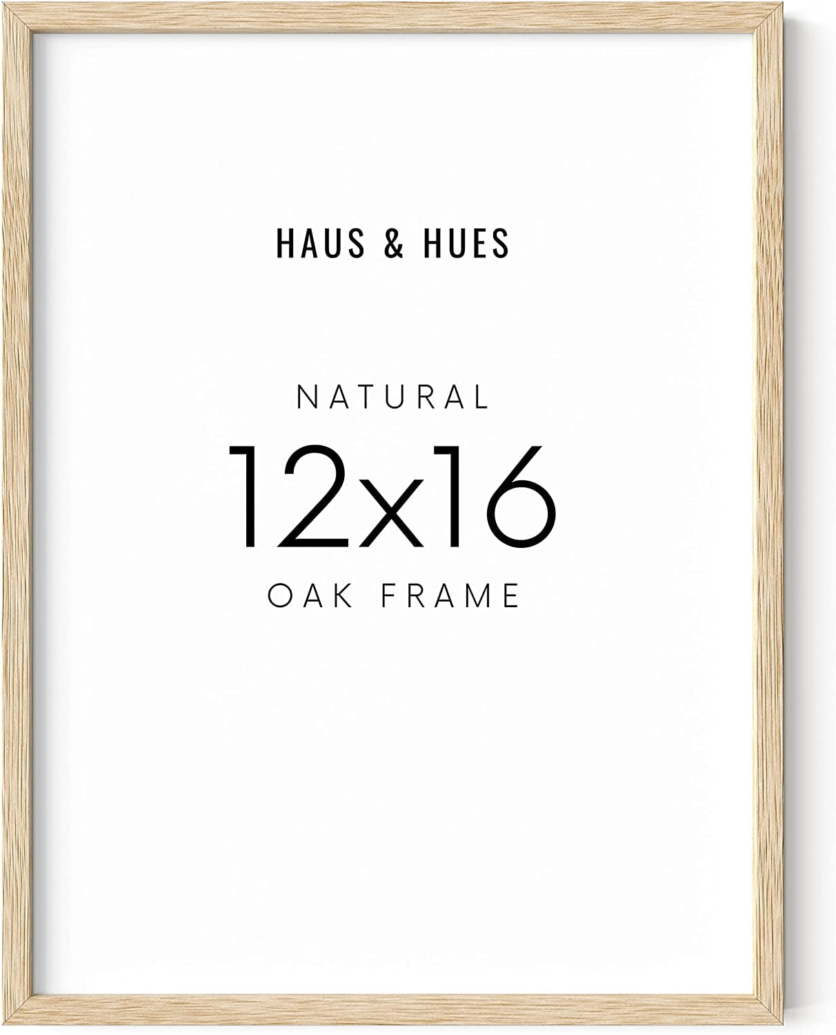  16x24 Picture Frame, Natural Wood Poster Frame, Home Decor  Natural Gallery Frame, Horizontal or Vertical Format, Sturdy Frame and  Plexiglass, Large Photo Frame Wall Art, for Photos, Artworks, Posters