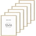 thumbnail image 1 of Haus and Hues 12"x16" Beige Oak Wood Picture Frame Set of 6 - 12x16 Wood Picture Frame, 12x16 Frames 6 Pack, 12x16 Poster Frame, 12x16 Frame Wood, 12 by 16 Picture Frames, Set of 6 Frames (Beige Oak), 1 of 5