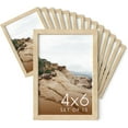 thumbnail image 1 of Haus and Hues 4x6 Natural Oak Wood Photo Frame Set of 15 - Mini Picture Frames Bulk Gallery Set - Premium Bulk Picture Frames 4x6 for Stylish Photo Gallery Wall Frame Set - Ideal for Home & Office, 1 of 6