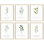 Haus and Hues Bible Verses Wall Decor - Set of 6 Christian Wall Decor Scripture Wall Art Bible Verses Wall Art Bible Verse Wall Decor Scripture Art Wall Decor Psalms Set of 6 Framed Beige - 11x14