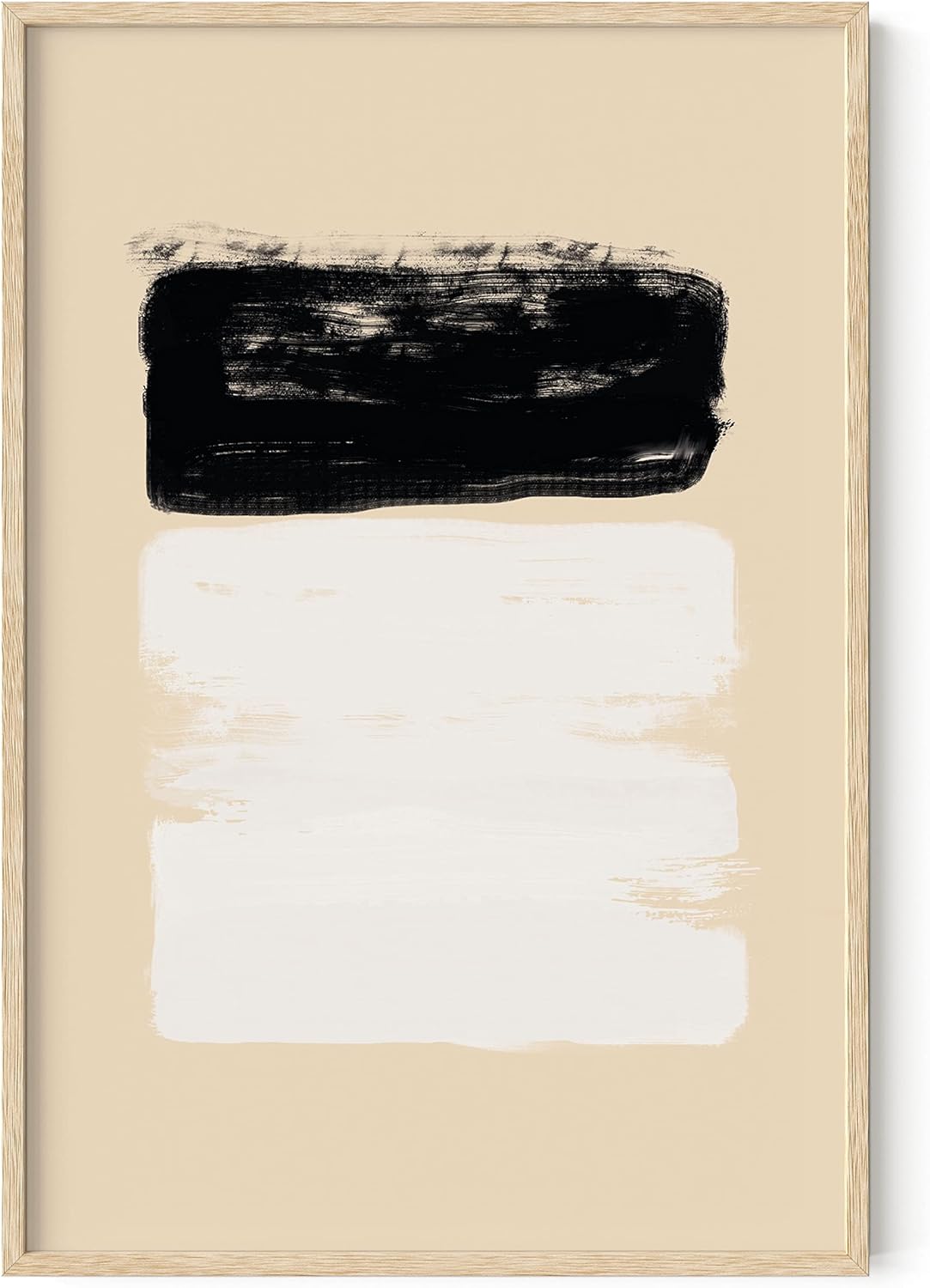 Haus and Hues Black and White Wall Art Abstract Wall Decor Contemporary ...