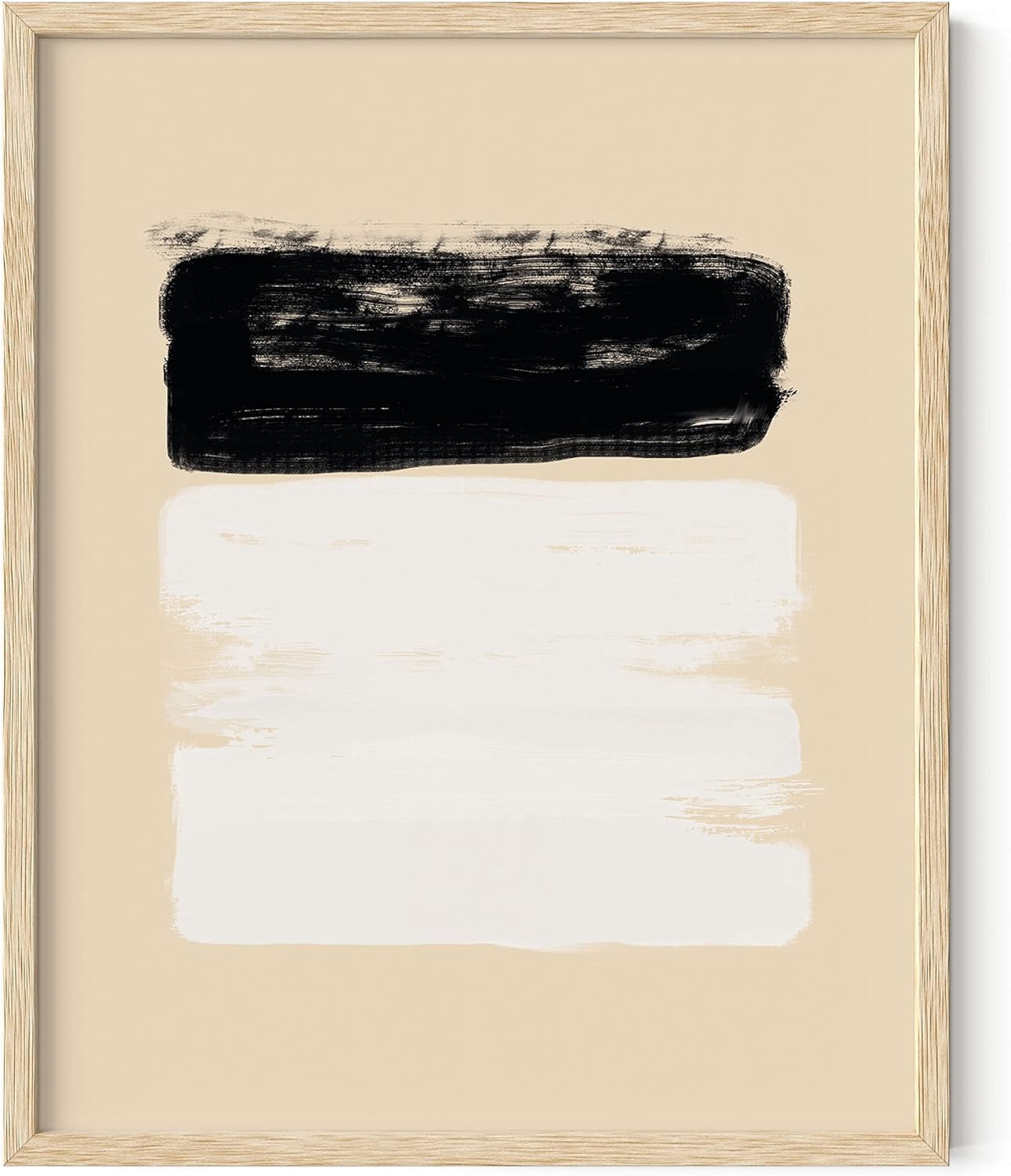 Haus and Hues Black and White Wall Art Abstract Wall Decor Contemporary ...