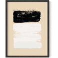 thumbnail image 1 of Haus and Hues Black and White Wall Art Abstract Wall Decor | Contemporary Black and White Wall Art Neutral Colors Abstract Wall Art Black and White Abstract Art Prints (Black Framed, 12x16), 1 of 5