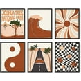 thumbnail image 1 of Haus and Hues Boho Wall Art Decor - Set of 6 Mid Century Modern Wall Decor, Boho Posters Gallery Wall Art, Minimalist Wall Art, Boho Art Wall Decor Rustic Wall Art Set, Vintage Poster (Unframed 11x14), 1 of 6