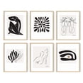 thumbnail image 1 of Haus and Hues Henri Matisse Posters and Picasso Wall Art - Set of 6 Matisse Prints and Picasso Posters | Henri Matisse Prints Art Exhibition Posters Famous Paintings and Art Posters | Framed Beige, 1 of 6