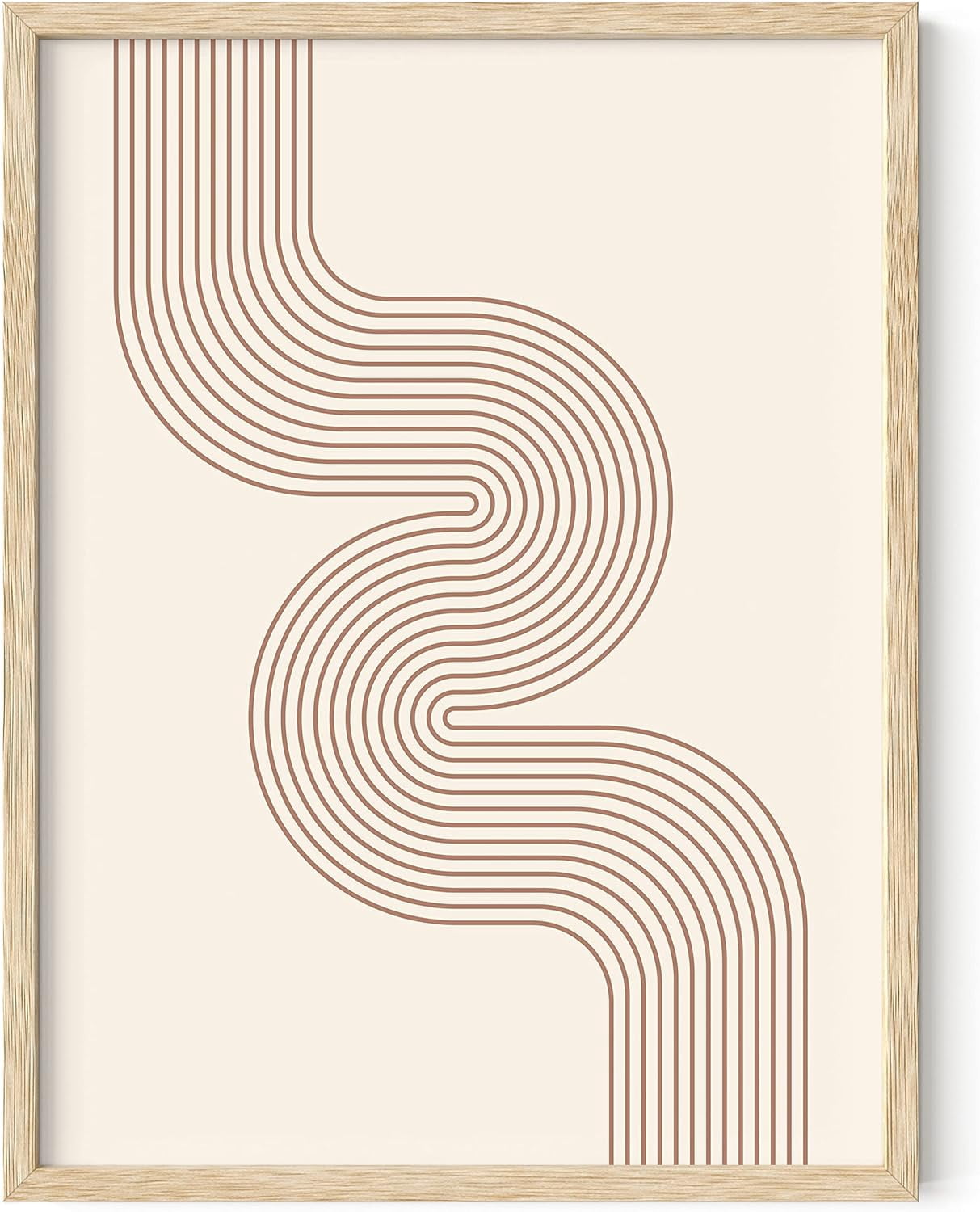 Haus and Hues Line Art Mid Century Modern Wall Decor - Boho Prints Wall ...