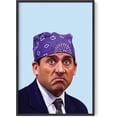 thumbnail image 1 of Haus and Hues Michael Scott The Office Poster - The Office Merchandise The Office Posters for Guys The Office Wall Art Posters Prison Mike TV Show Meme Posters Michael The Office (Framed Black, 24x36), 1 of 5