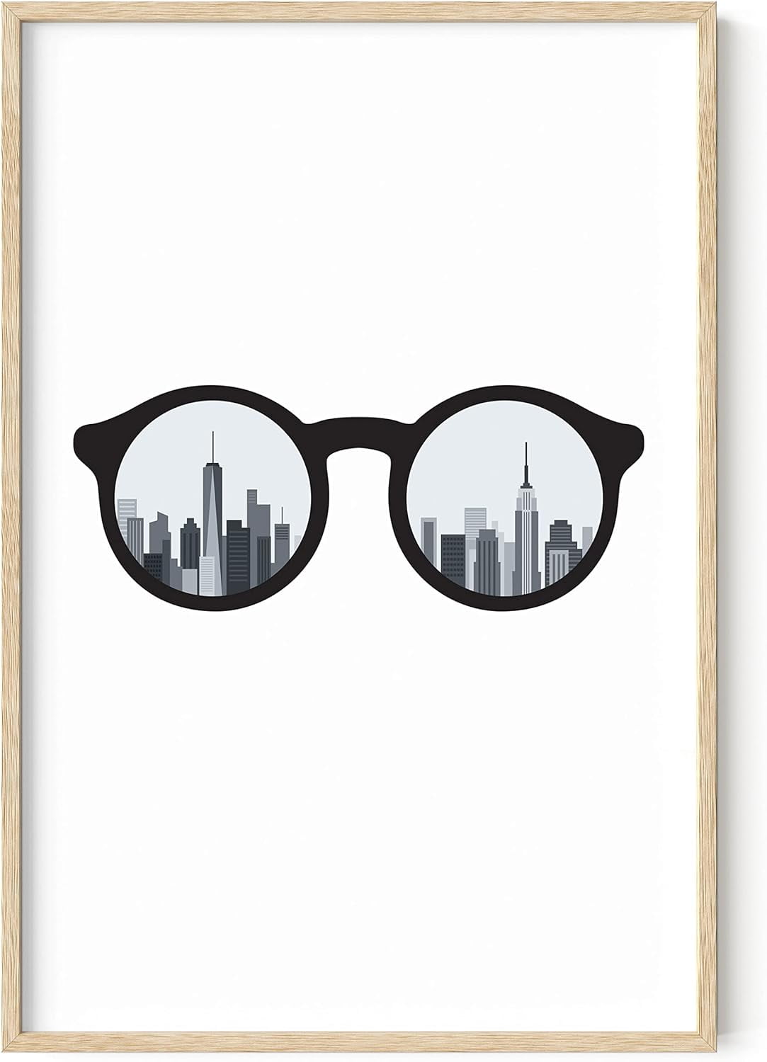 Haus & Hues New York City Wall Art Black and White NYC Wall Art New