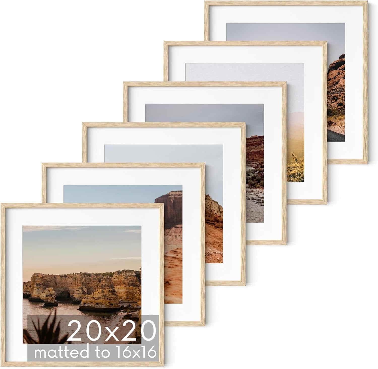 Profile 20x20 Pewter Frames - Frame Wall Ideas - Room & Board