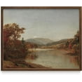 thumbnail image 1 of Haus and Hues Tuscany Wall Art - Framed Wall Art Collection for Bedroom and Country Decor, Vintage Elegance, French Charm, and Timeless Tuscany Landscapes (Mountain 11x14 Framed Walnut), 1 of 6