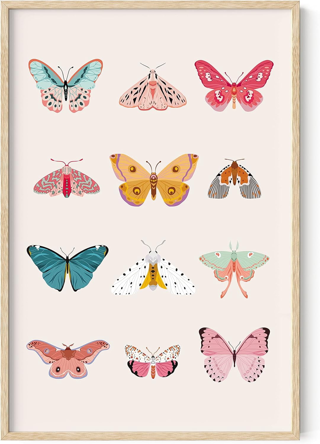 Haus and Hues Vintage Butterfly Posters & Butterfly Prints - Butterfly ...