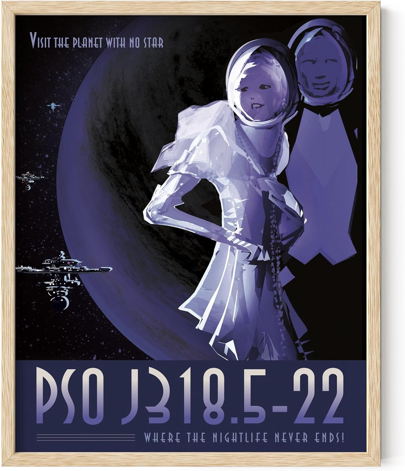 Haus and Hues Vintage Space Poster & Space Wall Art, Vintage Nasa ...