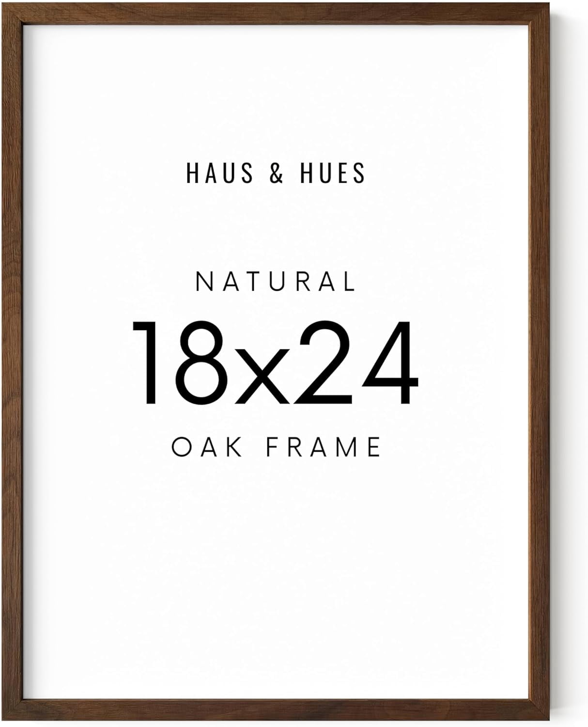 Haus and Hues Walnut 18 x 24 Poster Frame - Set of 1 18 x 24 Picture ...