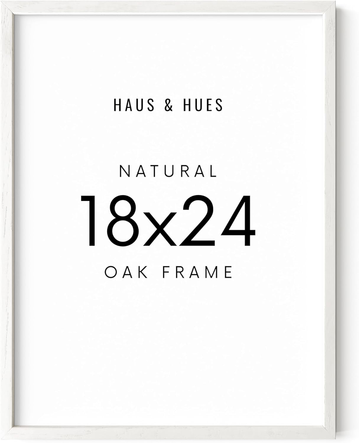 Haus and Hues White 18 x 24 Poster Frame - Set of 1 18 x 24 Picture ...