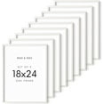 thumbnail image 1 of Haus and Hues White 18 x 24 Poster Frame - Set of 9 18 x 24 Picture Frame, Wall 18x24 Frame, 18x24 Wood Frame, 24x18 Poster Frame, Wooden Picture Frame 18 x 24, Art 18 x 24 Frame, 1 of 6