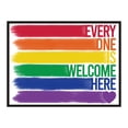 thumbnail image 1 of Haus and Hues LGBTQ Flag 12" x 16" Painting Art Prints, 1 of 7