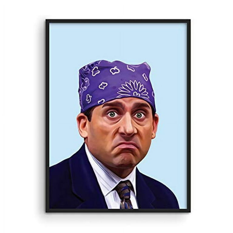Haus and Hues Michael Scott The Office Poster - The Office Merchandise Wall  Art Poster Prison Mike The Office Meme Poster