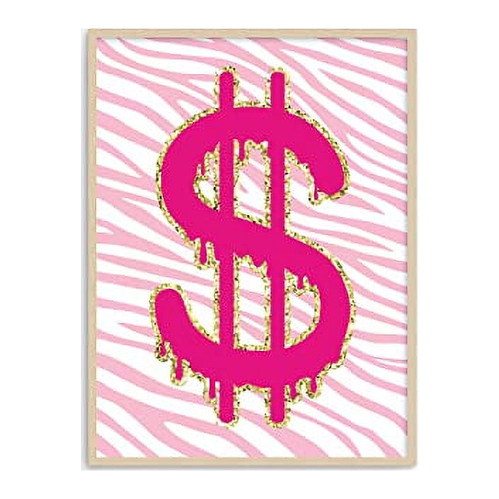 Haus and Hues Pink Poster Preppy Wall Art Cute Posters for Room Aesthetic,  Trendy Posters for Teen Girls Room, Preppy 12”x16”